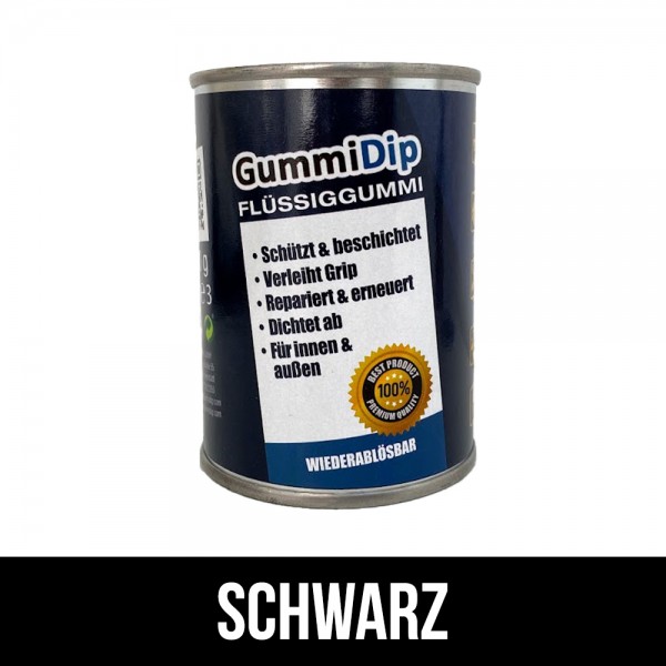 Gummi Dip - Schwarz - Flüssiggummi 200g  