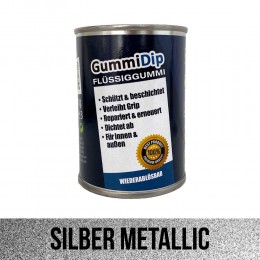 Gummi Dip Flüssiggummi, 3000g, silber-metallic matt