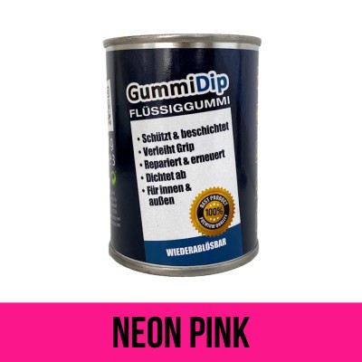 Gummi Dip Flüssiggummi, 3000g, neon-pink matt